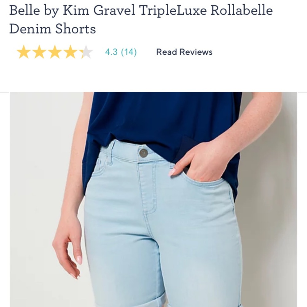 Bleach Wash Denim Shorts